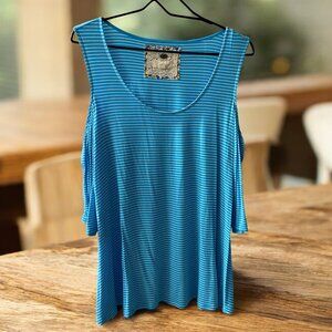 Cupio, Ladies' Cold Shoulder Tunic, Size:  XL